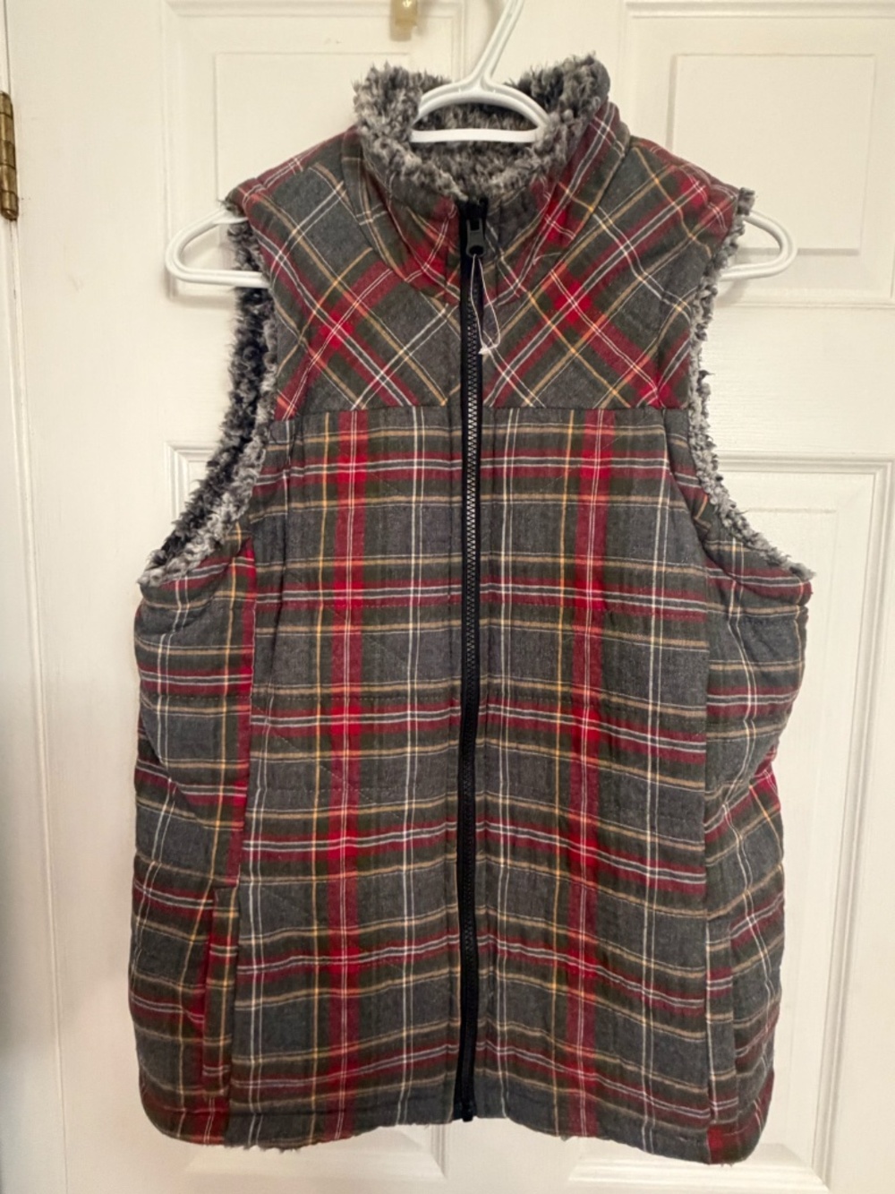 Maurices Plaid Vest